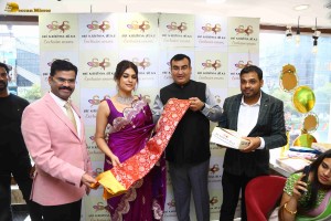 Shraddha Das launches Sri Krishna Silks in A.S. Rao Nagar, Hyderabad
