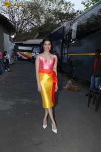 actress Shraddha Kapoor in a fabulous yellow dress