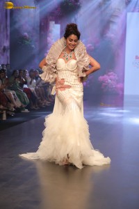 Indian actress shriya saran ramp walk in mumbai