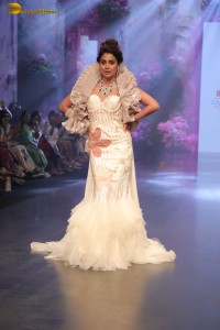 Indian actress shriya saran ramp walk in mumbai