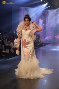 Indian actress shriya saran ramp walk in mumbai