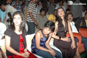 Shruti Haasan in a brown dress