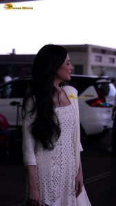 Shruti Haasan beautiful in a white salwar dress