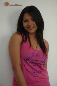 Shweta Basu Prasad seen in a pink top as she is posing for pictures