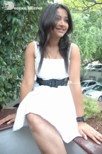 Actress Shweta Basu Prasad dons a white dress to attend a film function