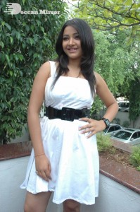 Actress Shweta Basu Prasad dons a white dress to attend a film function