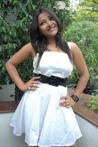 Actress Shweta Basu Prasad dons a white dress to attend a film function