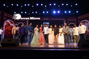 Shyam Singha Roy Pre-Release Event in Hyderabad attended by Sai Pallavi, Nani and Krithi Shetty