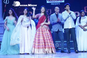 Shyam Singha Roy Pre-Release Event in Hyderabad attended by Sai Pallavi, Nani and Krithi Shetty