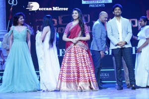 Shyam Singha Roy Pre-Release Event in Hyderabad attended by Sai Pallavi, Nani and Krithi Shetty