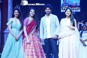Shyam Singha Roy Pre-Release Event in Hyderabad attended by Sai Pallavi, Nani and Krithi Shetty