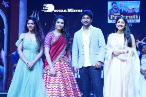Shyam Singha Roy Pre-Release Event in Hyderabad attended by Sai Pallavi, Nani and Krithi Shetty