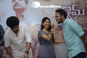 Sai Pallavi and Nani celebrating the success of Shyam Singha Roy movie