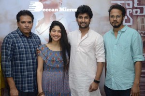 Sai Pallavi and Nani celebrating the success of Shyam Singha Roy movie
