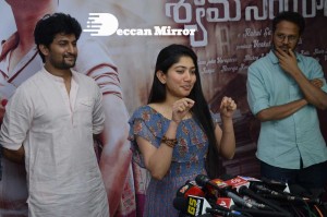 Sai Pallavi and Nani celebrating the success of Shyam Singha Roy movie