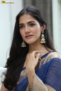 actress Simran Choudhary beautiful in a blue saree