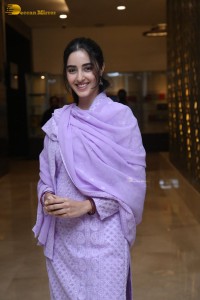 Actress Simrat Kaur cute in a light purple salwar dress