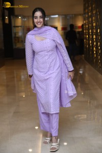 Actress Simrat Kaur cute in a light purple salwar dress