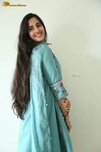 Indian actress simrat kaur photoshoot in a blue salwar kameez