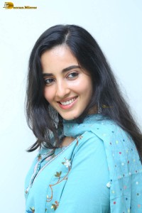 Indian actress simrat kaur photoshoot in a blue salwar kameez