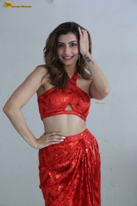 actress Simrithi Bathija hottest photoshoot in a red dress