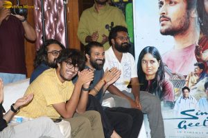 Sing Geetham Success Meet attended by Ayaan, Ahilya Bamroo, Shalini Kondepudi, and Nivetha Pethuraj
