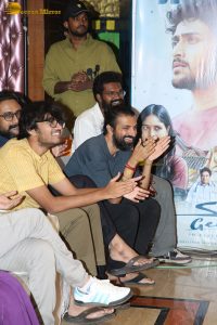 Sing Geetham Success Meet attended by Ayaan, Ahilya Bamroo, Shalini Kondepudi, and Nivetha Pethuraj