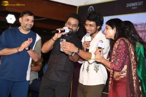 Sing Geetham Success Meet attended by Ayaan, Ahilya Bamroo, Shalini Kondepudi, and Nivetha Pethuraj