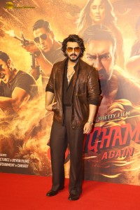 Singham Again Trailer Launch attended by Ajay Devgn, Kareena Kapoor, Ranveer Singh, Arjun Kapoor, and Tiger Shroff