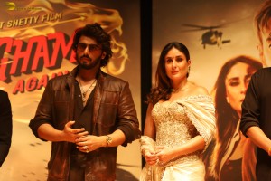 Singham Again Trailer Launch attended by Ajay Devgn, Kareena Kapoor, Ranveer Singh, Arjun Kapoor, and Tiger Shroff