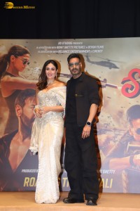 Singham Again Trailer Launch attended by Ajay Devgn, Kareena Kapoor, Ranveer Singh, Arjun Kapoor, and Tiger Shroff