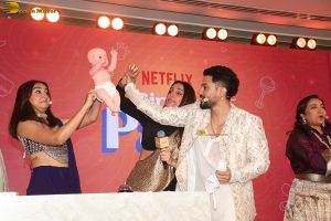Single Papa Trailer Launch attended by Kunal Khemu, Prajakta Koli, Neha Dhupia, and others