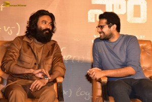 Sir Trailer Launch attended by Dhanush, Samyuktha Menon and Director Venky Atluri