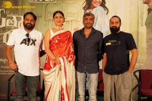 Sita Ramam movie cast including actress Mrunal Thakur hold a press meet