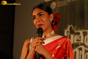 Sita Ramam movie cast including actress Mrunal Thakur hold a press meet