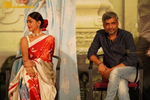 Sita Ramam movie cast including actress Mrunal Thakur hold a press meet