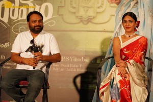Sita Ramam movie cast including actress Mrunal Thakur hold a press meet
