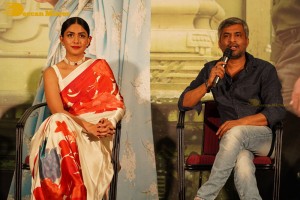 Sita Ramam movie cast including actress Mrunal Thakur hold a press meet