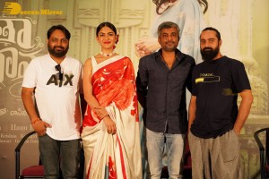 Sita Ramam movie cast including actress Mrunal Thakur hold a press meet