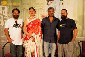 Sita Ramam movie cast including actress Mrunal Thakur hold a press meet