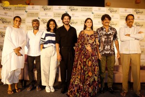 Pictures from the Success Meet of 'Sita Ramam' - attended by Dulquer Salmaan, Mrunal Thakur, Nagarjuna Akkineni, Hanu Raghavapudi and Ashwini Dutt