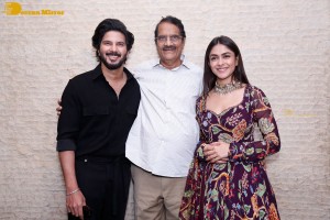 Pictures from the Success Meet of 'Sita Ramam' - attended by Dulquer Salmaan, Mrunal Thakur, Nagarjuna Akkineni, Hanu Raghavapudi and Ashwini Dutt