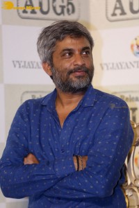 Dulquer Salman, Rashmika Mandanna and Mrunal Thakur attend the trailer launch of the movie Sita Ramam