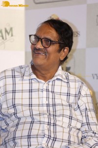 Dulquer Salman, Rashmika Mandanna and Mrunal Thakur attend the trailer launch of the movie Sita Ramam