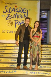 Sitaare Zameen Par Premiere attended by Aamir Khan, Genelia, Salman Khan, Rekha, Tamannaah, Tiger Shroff, and others