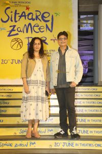 Sitaare Zameen Par Premiere attended by Aamir Khan, Genelia, Salman Khan, Rekha, Tamannaah, Tiger Shroff, and others