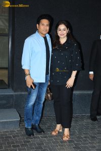 Sitaare Zameen Par Special Screening attended by Aamir Khan, Sachin Tendulkar and his wife Anjali, and Raj Thackeray