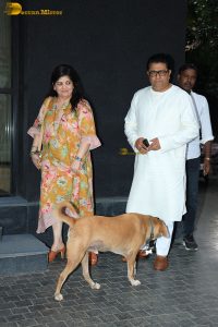 Sitaare Zameen Par Special Screening attended by Aamir Khan, Sachin Tendulkar and his wife Anjali, and Raj Thackeray