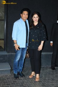 Sitaare Zameen Par Special Screening attended by Aamir Khan, Sachin Tendulkar and his wife Anjali, and Raj Thackeray
