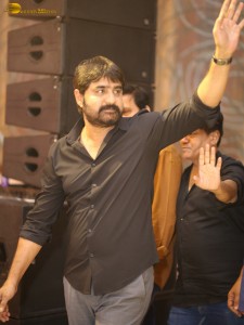 Skanda Cult Jathara Event attended by Ram Pothineni, Saiee Manjrekar, Srikanth, Indraja, and Boyapati Srinivas